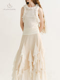 Elaris Cascade Ruffle Skirt