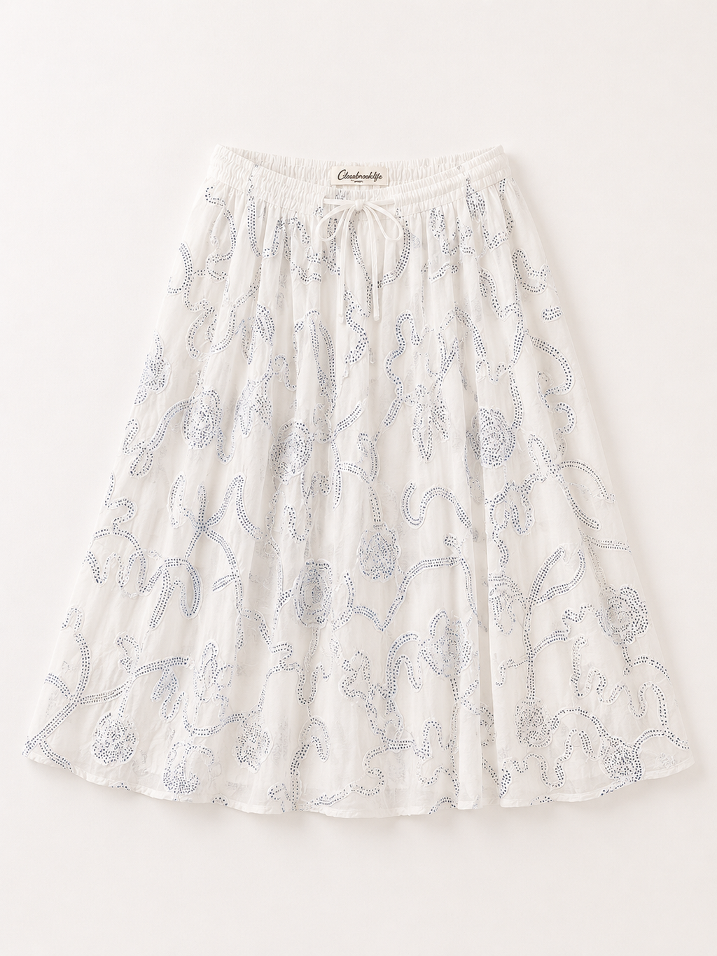 Valentina Ribbon Rose Skirt