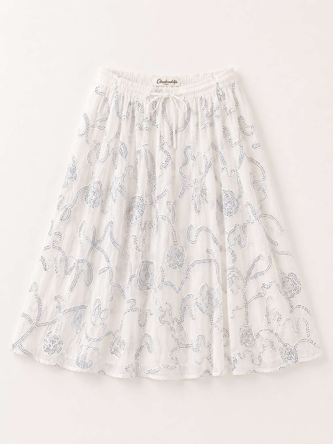 Valentina Ribbon Rose Skirt