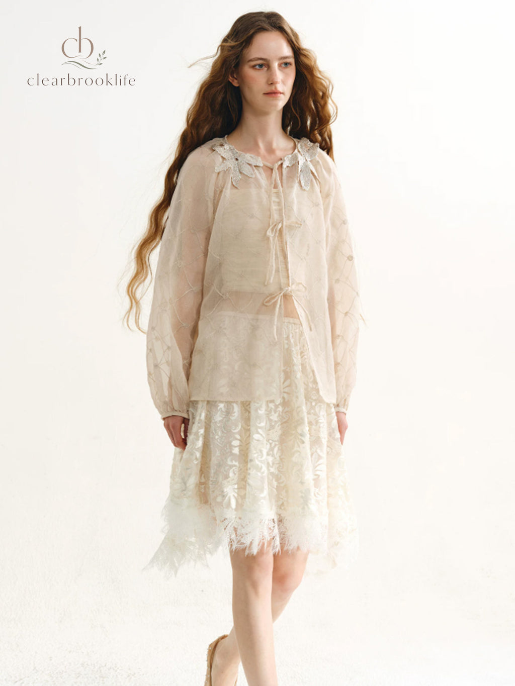Amoura Garden Jacquard Shirt