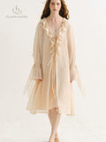 Celina Shimmer Pleated Dress Set