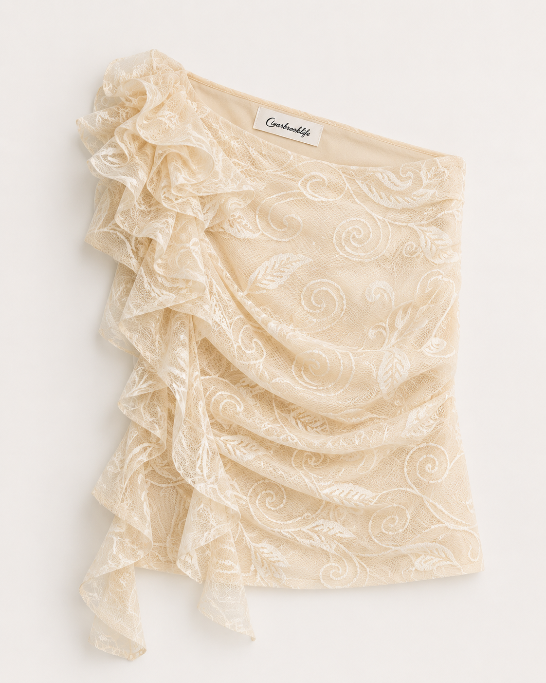 Elara Jacquard Whisper Top