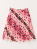Rosalie Rose Print Mini Skirt