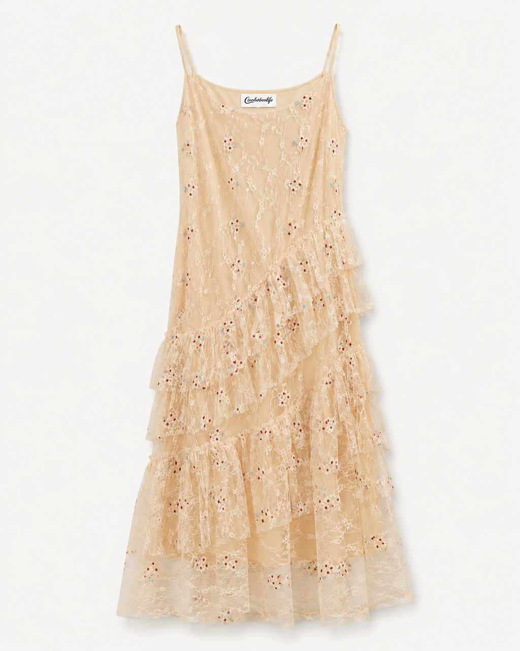 Lunaria Cascade Lace Dress