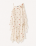 Elysian Petal Drift Maxi Dress