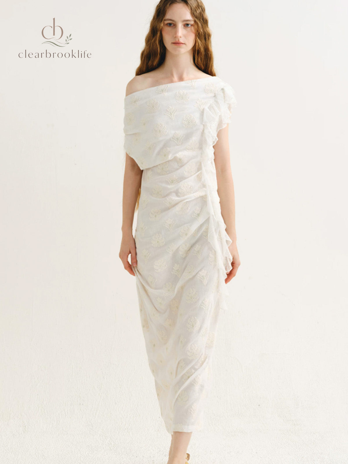 Genevieve Bardot Embroidered Dress