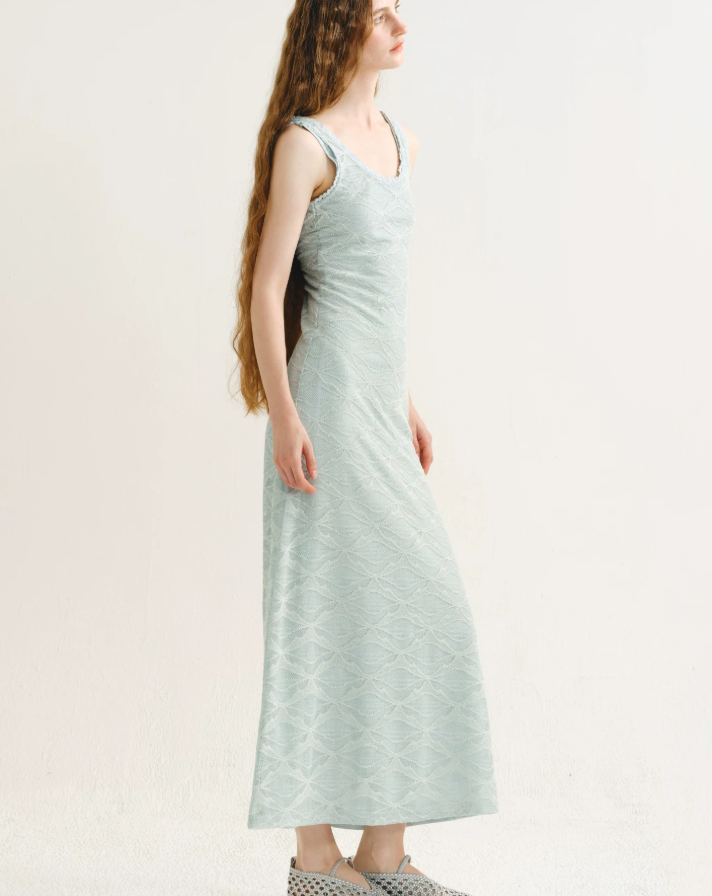 Evelisse Jacquard Knit Dress