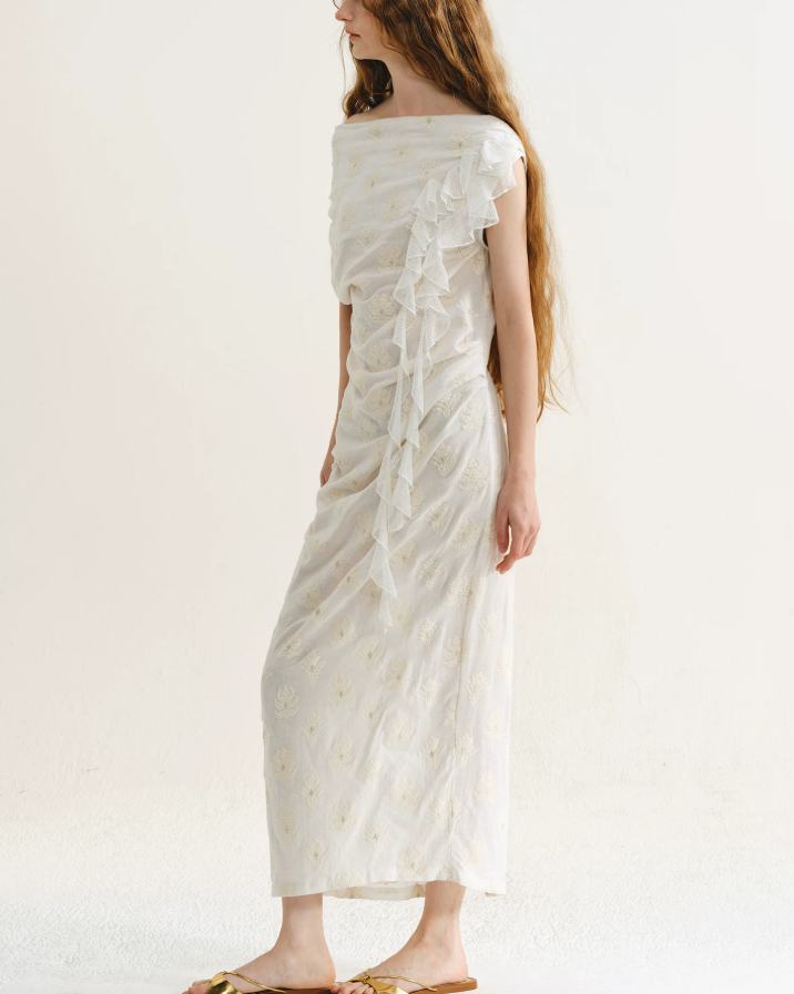 Genevieve Bardot Embroidered Dress