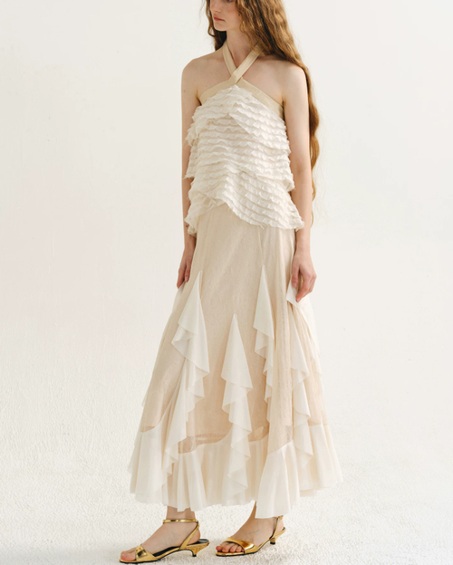 Elaris Cascade Ruffle Skirt