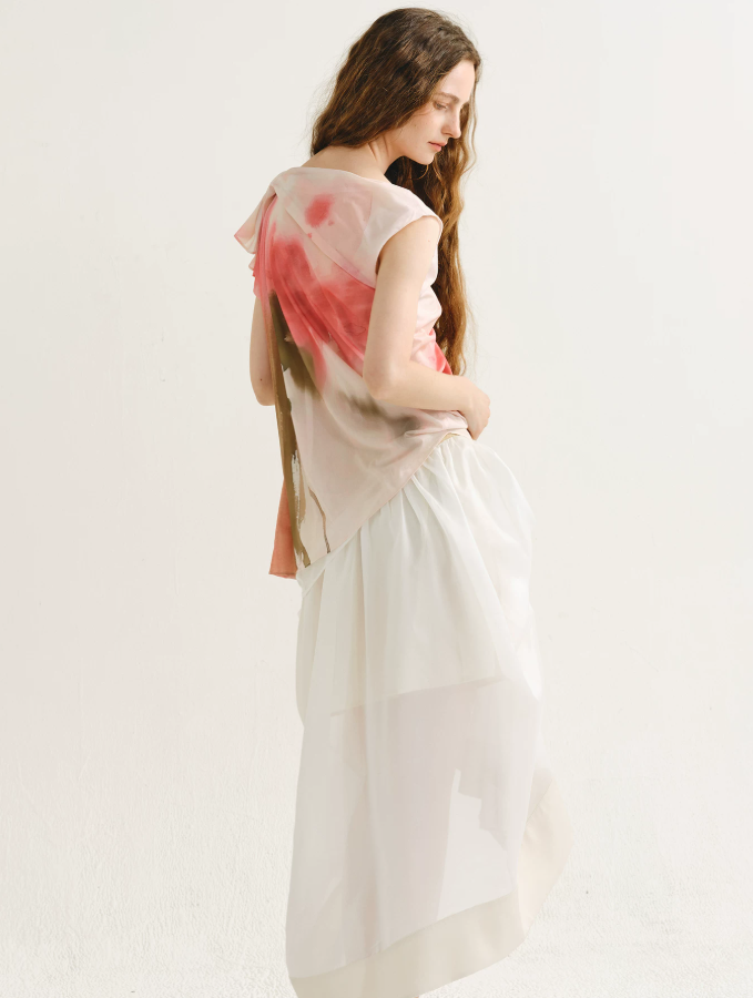 Monet Mist Draped Cami