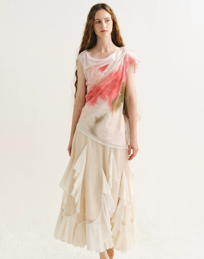 Monet Mist Draped Cami