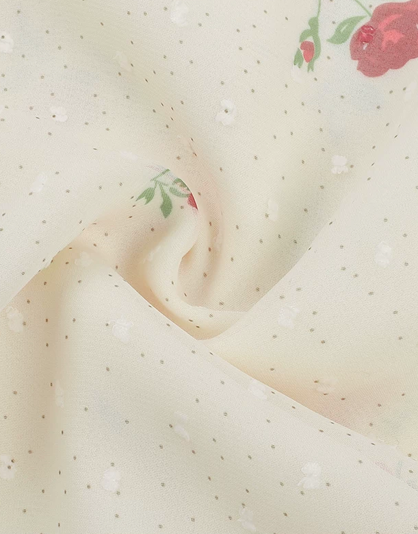 Elysian Petal Drift Maxi Dress
