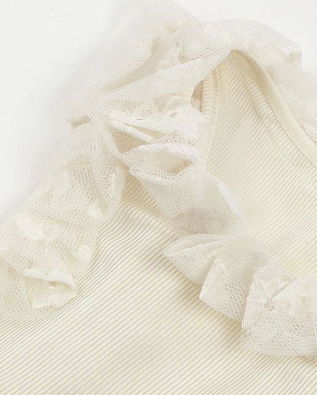 Aveline Silk Ruffle Tank
