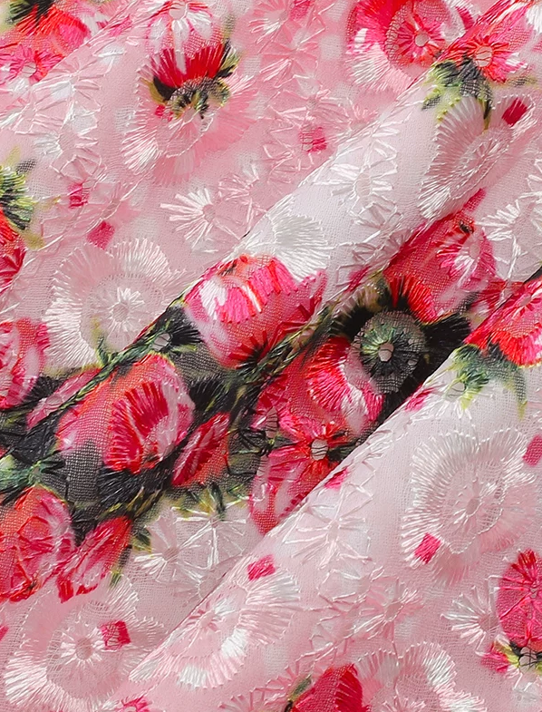 Rosalie Rose Print Mini Skirt