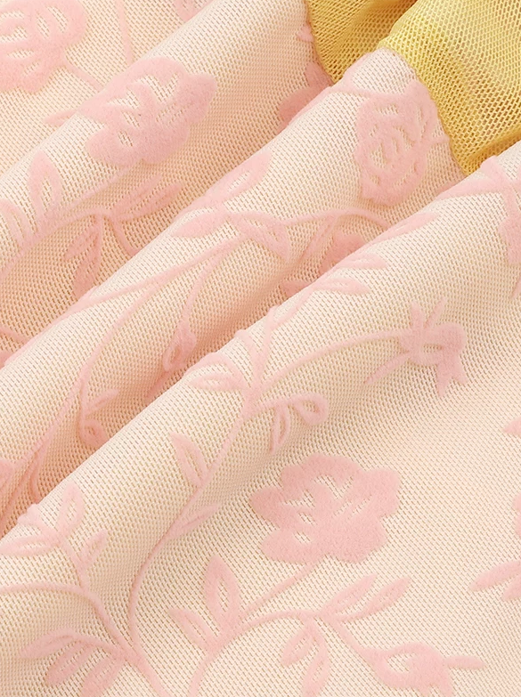 Veloura Mesh Blossom Dress
