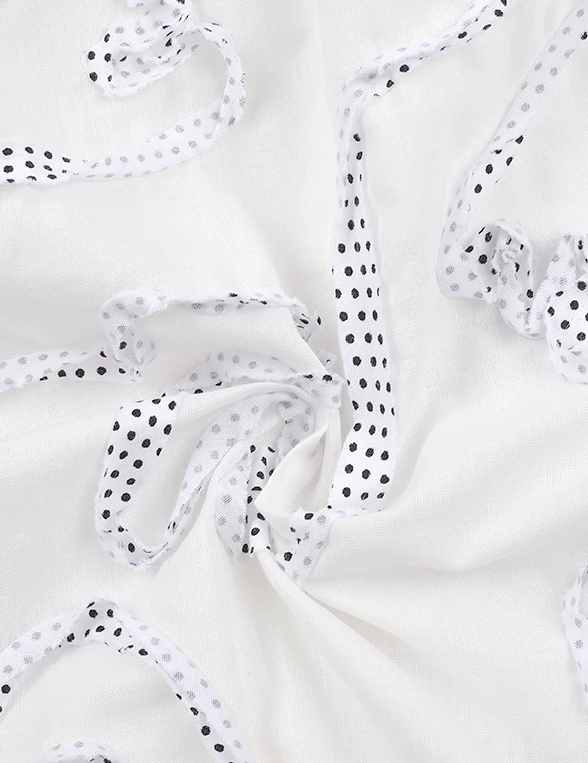 Valentina Ribbon Rose Skirt