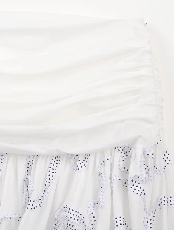 Valentina Ribbon Rose Skirt