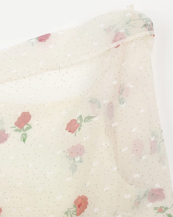 Elysian Petal Drift Maxi Dress
