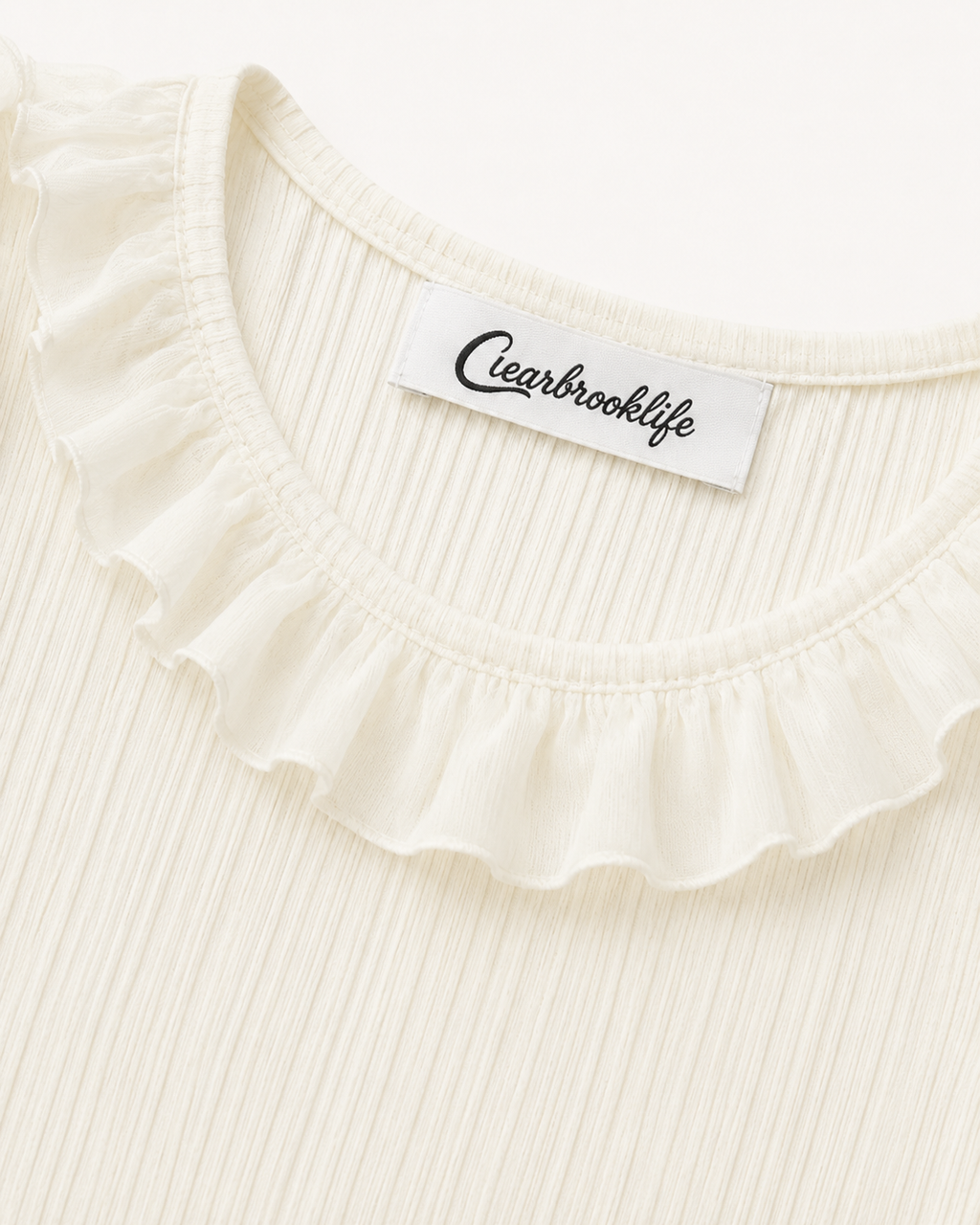 Aveline Silk Ruffle Tank