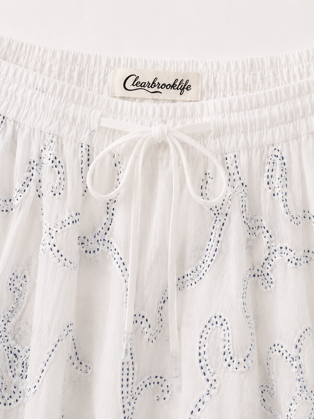 Valentina Ribbon Rose Skirt