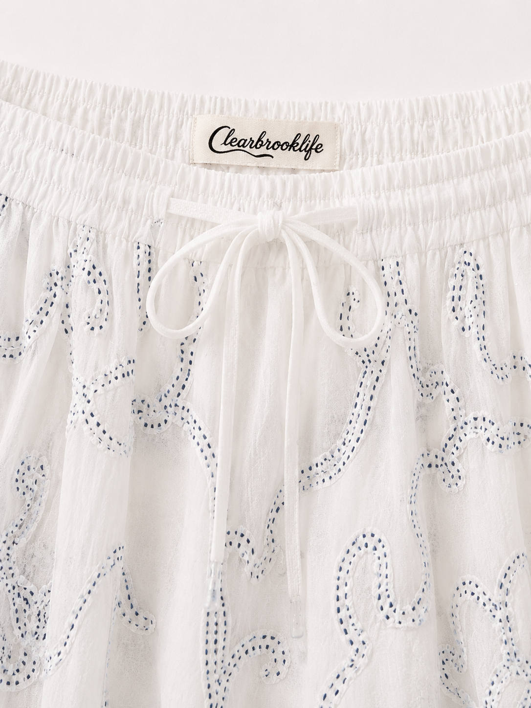Valentina Ribbon Rose Skirt