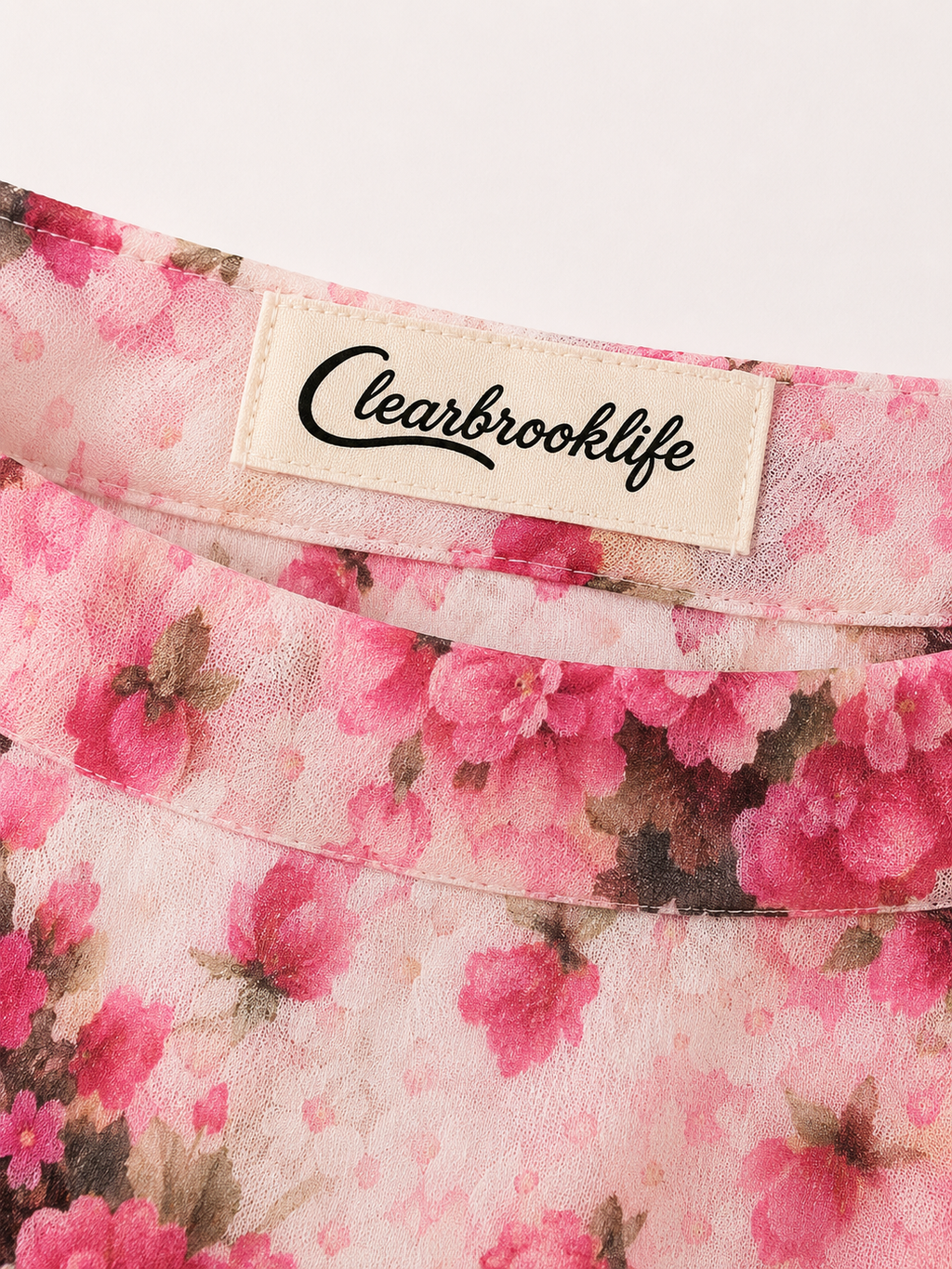 Rosalie Rose Print Mini Skirt