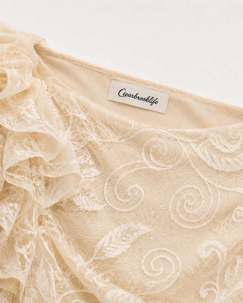 Elara Jacquard Whisper Top